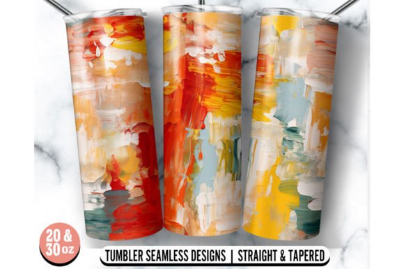 Abstract Tumbler Wrap: Graphics for Crafts Projects