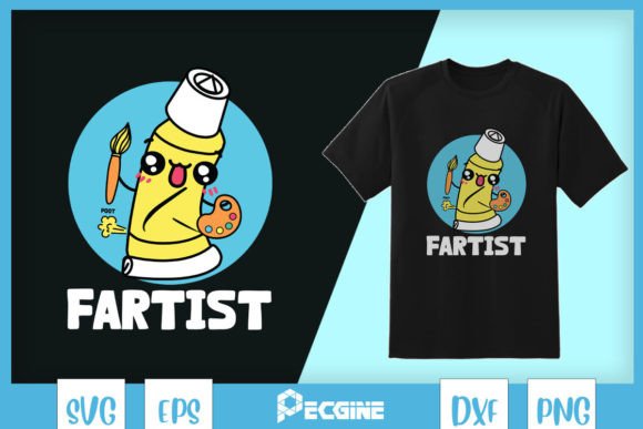 Fartist Artist Pun SVG: Graphics for Crafts & Creative Brands