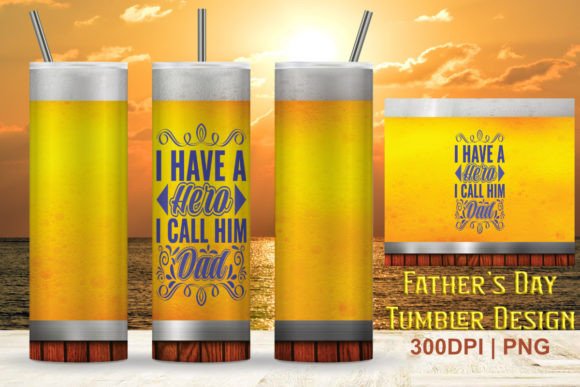 Father’s Day Tumbler Design: Graphics for Crafts & Branding