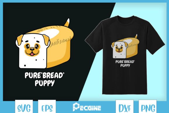Purebread Puppy Cuteness SVG: Graphics for Crafts Sellers